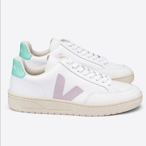Veja V12 Sneakers - Purple and Mint